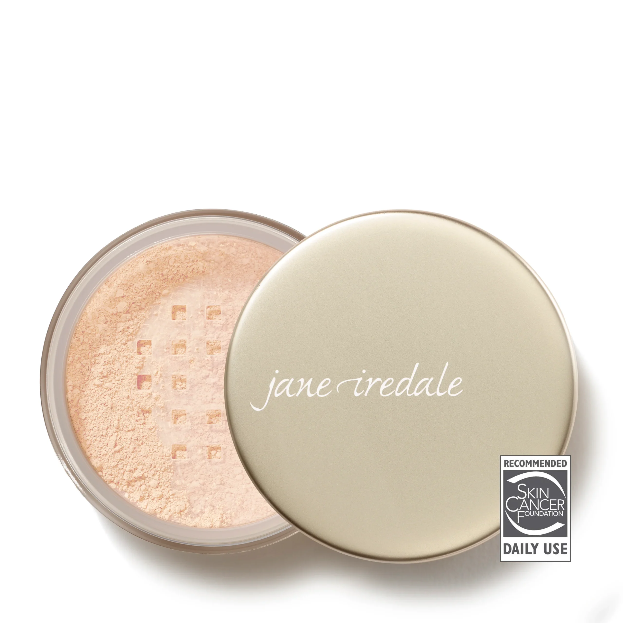 Jane-Iredale-loose-mineral-powder-with-logo-Ivory_5000x Amazing Base Loose Mineral Powder SPF 20 - Image 1