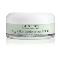 eminence organics bright skin moisturizer spf x